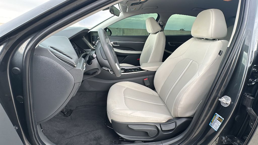 2023 Hyundai Sonata Hybrid Blue - 3