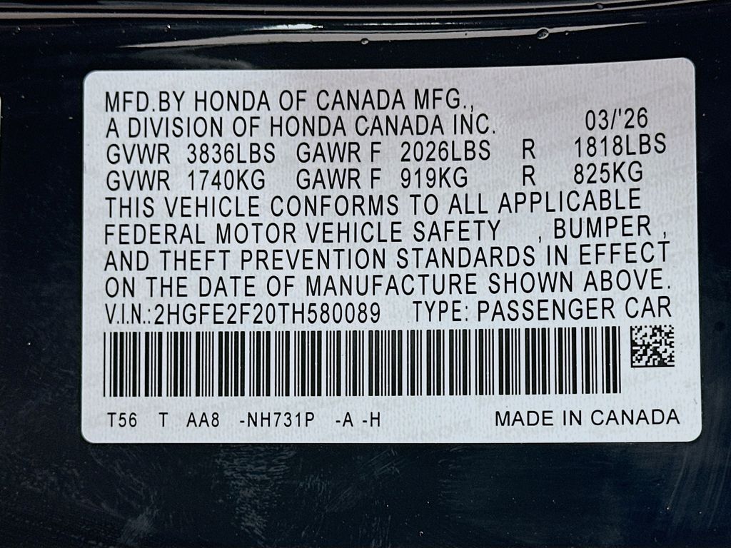 Thumbnail: 2026 Honda Civic - 22