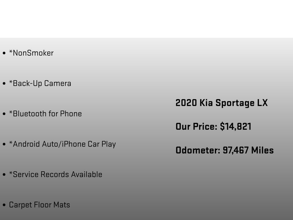 2020 Kia Sportage LX Blue at Bob Ruth Ford
