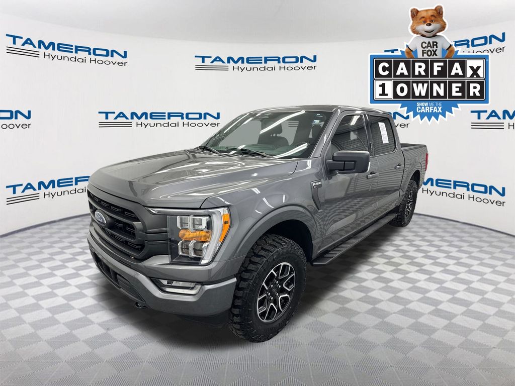 Gray Metallic 2023 Ford F-150 Pickup Truck Four-Wheel Drive Automatic