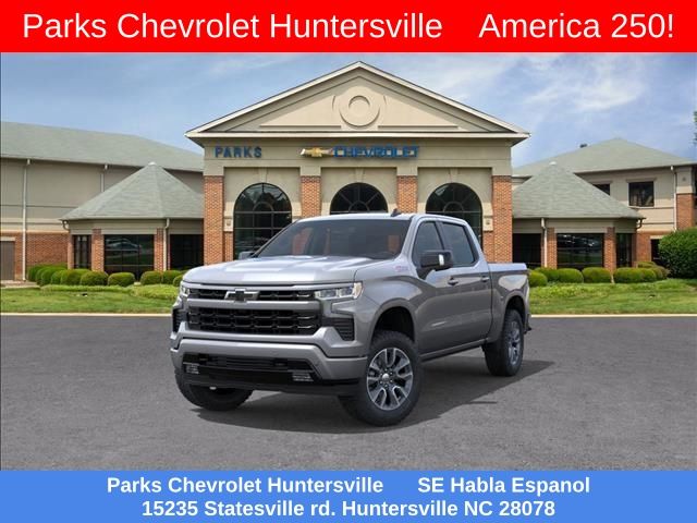 Sterling Gray Metallic 2026 Chevrolet Silverado 1500 Pickup Truck Four-Wheel Drive Automatic