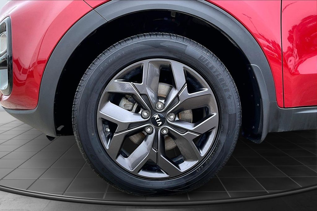 2022 Kia Sportage LX Red at DeMontrond Automotive Group