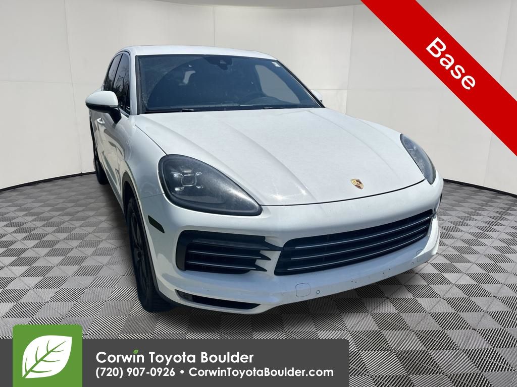 White 2020 Porsche Cayenne SUV / Crossover All-Wheel Drive 8-Speed Automatic