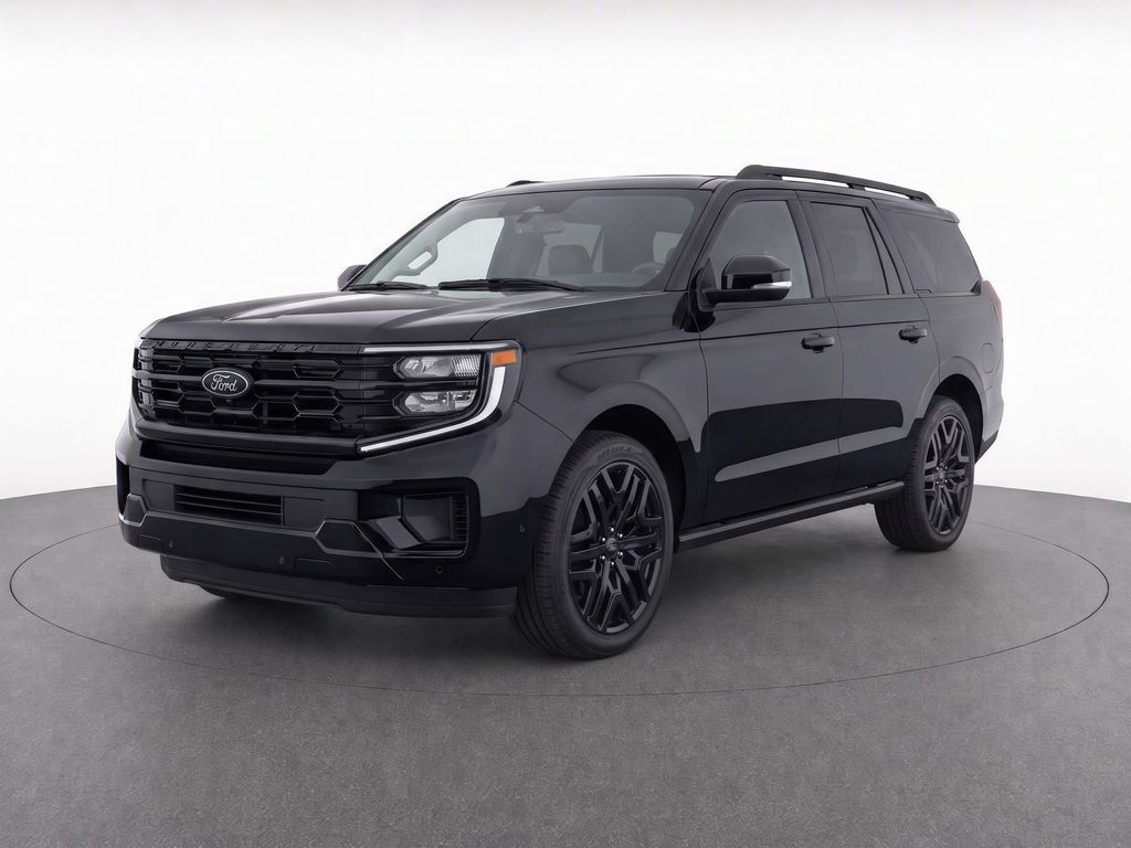 New 2027 Agate Black Metallic Ford Platinum image 2