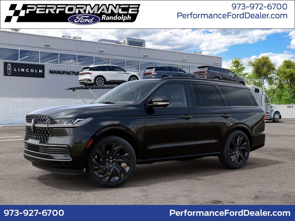 Infinite Black Metallic Clearcoat 2027 Lincoln Navigator SUV / Crossover Four-Wheel Drive Automatic