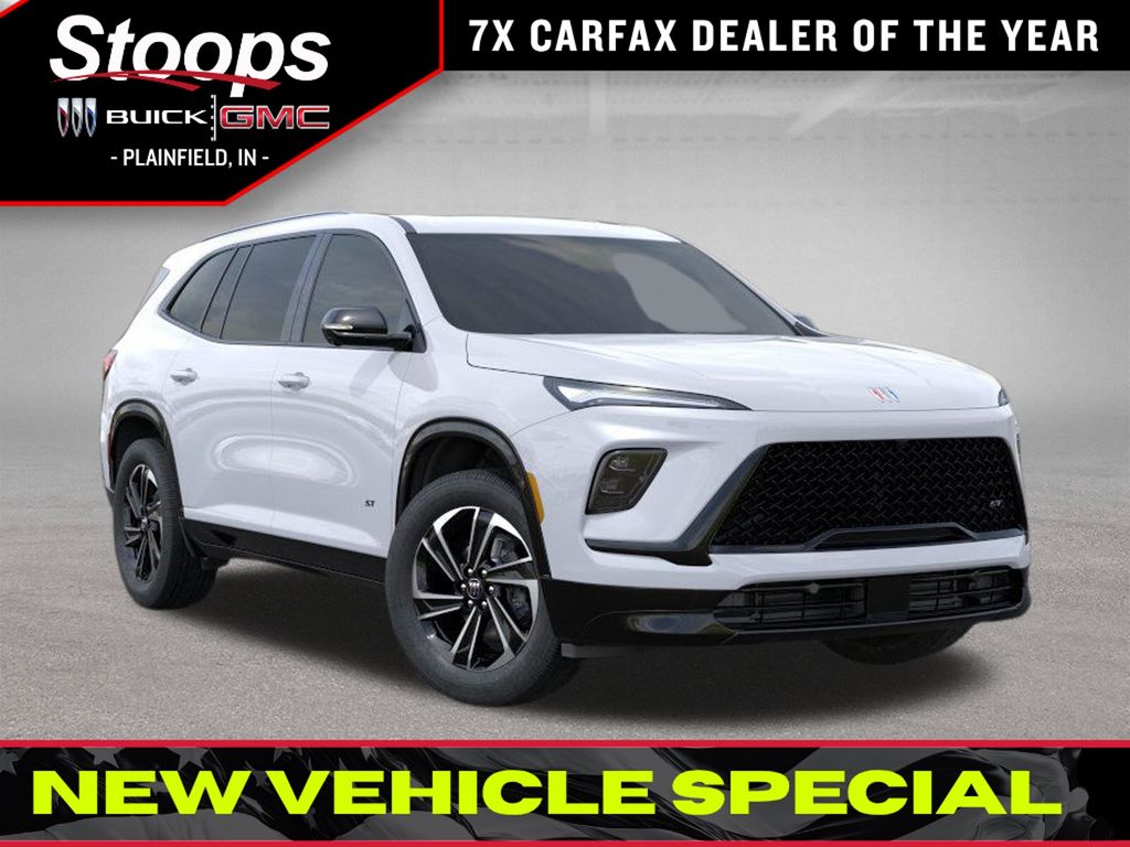 Iridescent White Tricoat 2026 Buick Enclave SUV / Crossover Four-Wheel Drive 8-Speed Automatic