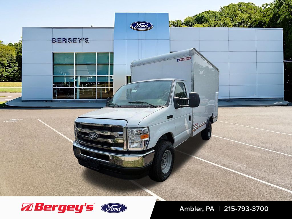 Oxford White 2027 Ford E-Series Chassis Pickup Truck Rear-Wheel Drive 6-Speed Automatic