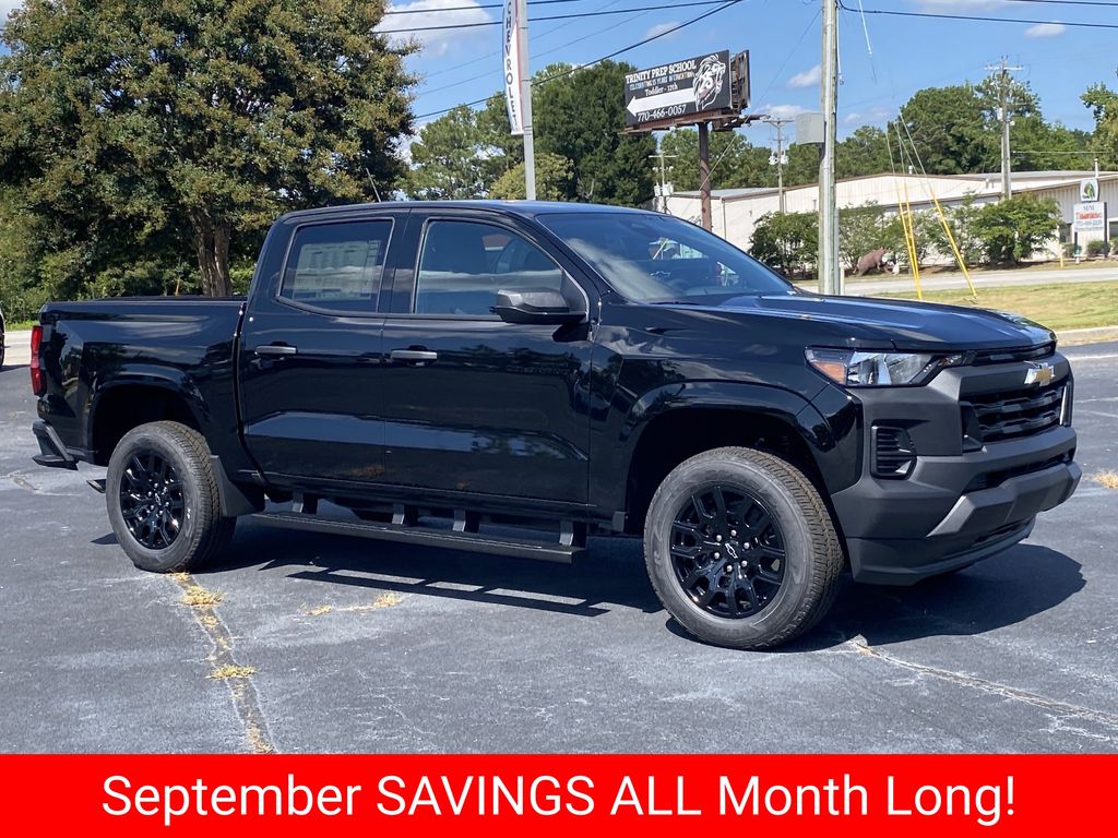 Black 2026 Chevrolet Colorado Pickup Truck 4X2 8-Speed Automatic