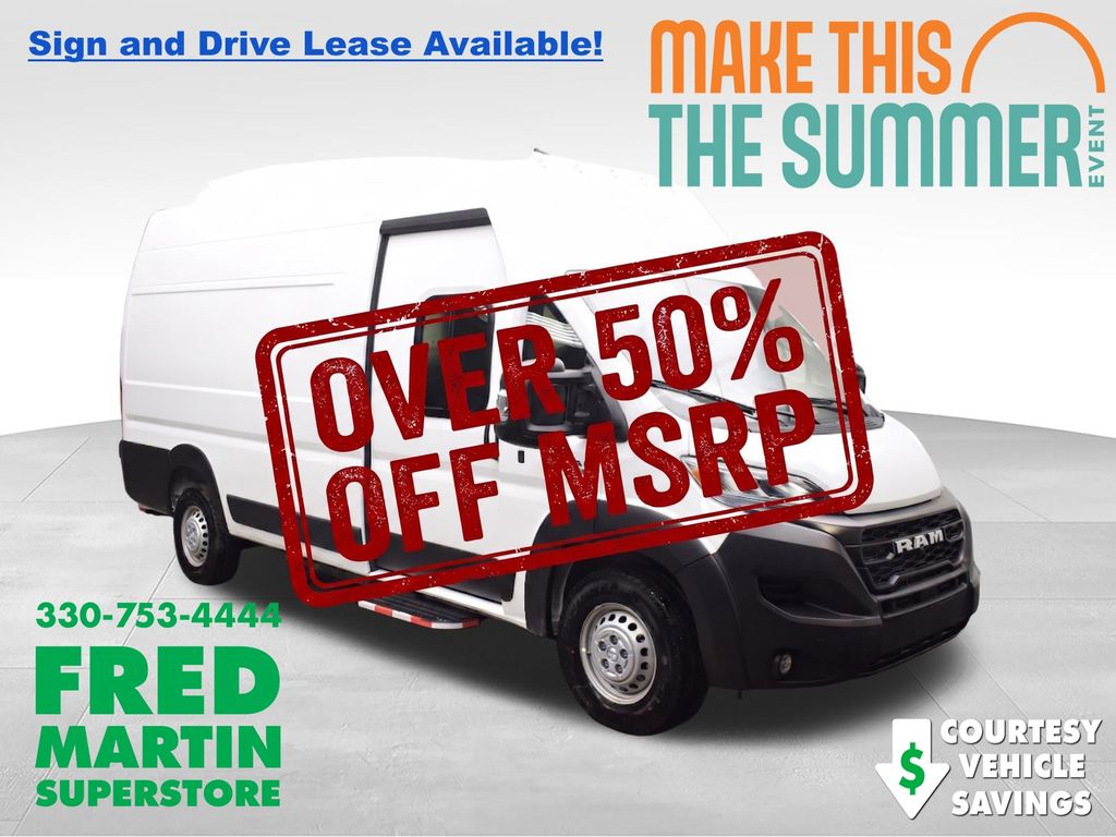 new 2024 Ram ProMaster 3500 EV car, priced at $34,999