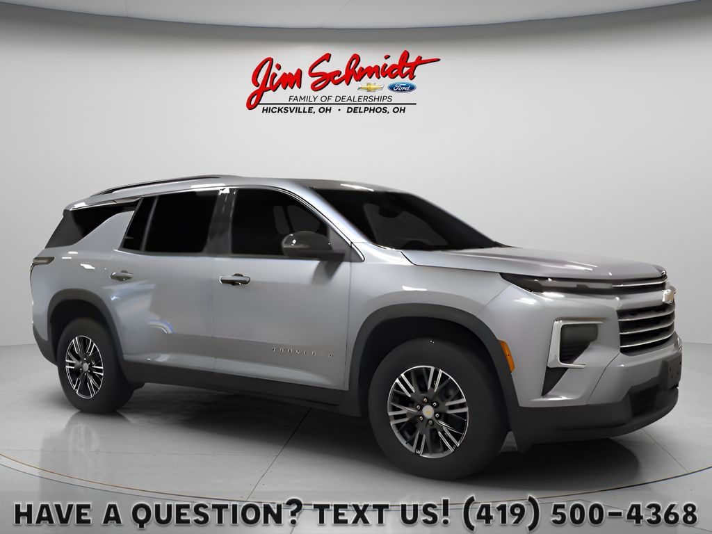 Sterling Gray Metallic 2026 Chevrolet Traverse SUV / Crossover Four-Wheel Drive 8-Speed Automatic