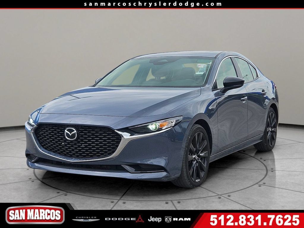 Polymetal Gray Metallic 2025 Mazda MAZDA3 Sedan All-Wheel Drive 6-Speed Automatic
