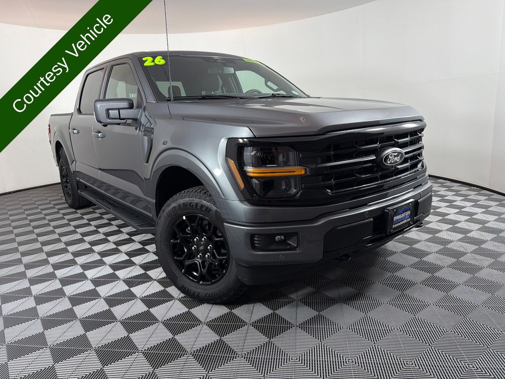 Carbonized Gray Metallic 2026 Ford F-150 Pickup Truck Four-Wheel Drive Automatic