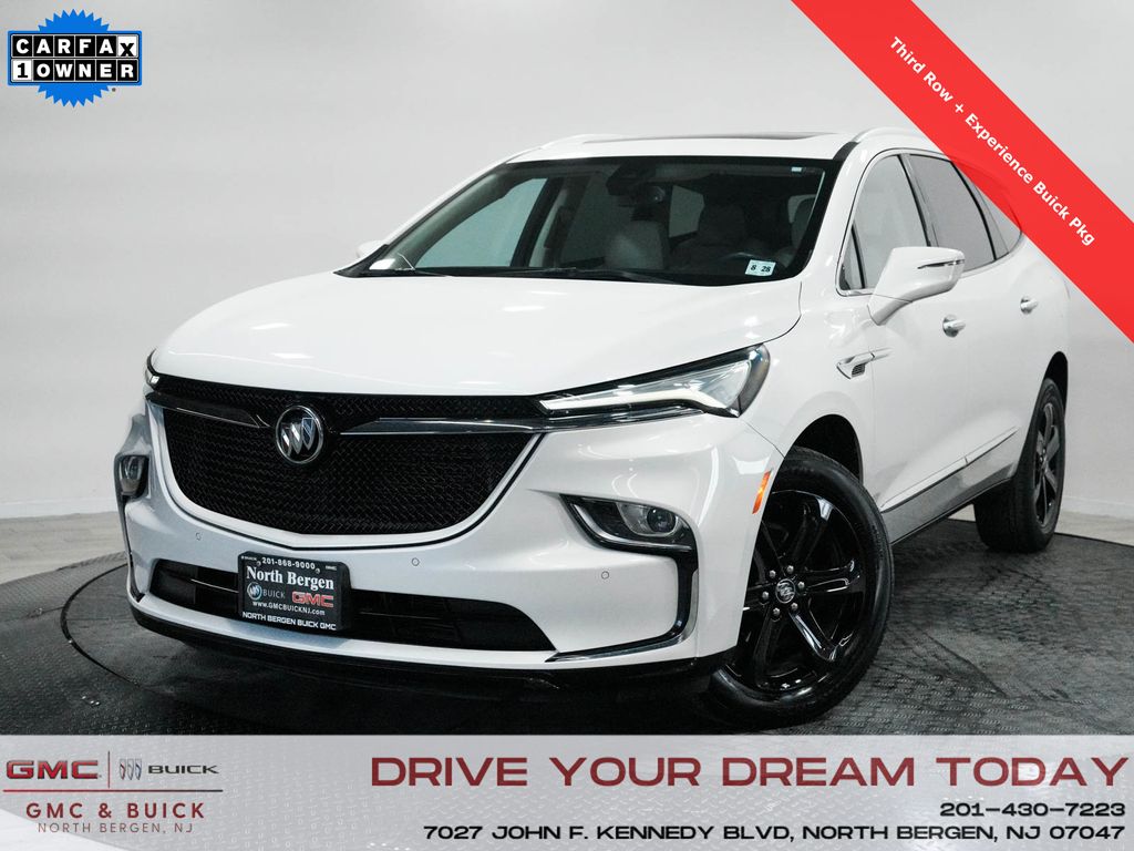 White Frost Tricoat 2023 Buick Enclave Essence AWD SUV / Crossover Four-Wheel Drive 9-Speed Automatic