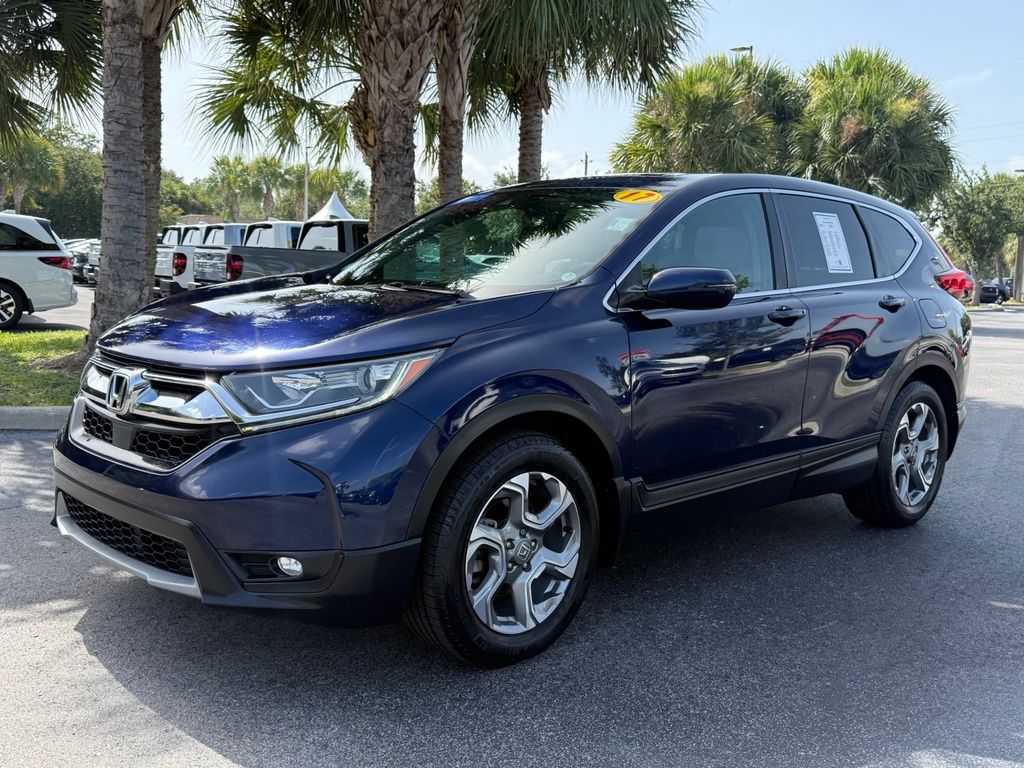 Black (Obsidian Blue Pearl) 2017 Honda CR-V SUV / Crossover Front-Wheel Drive Continuously Variable Transmission