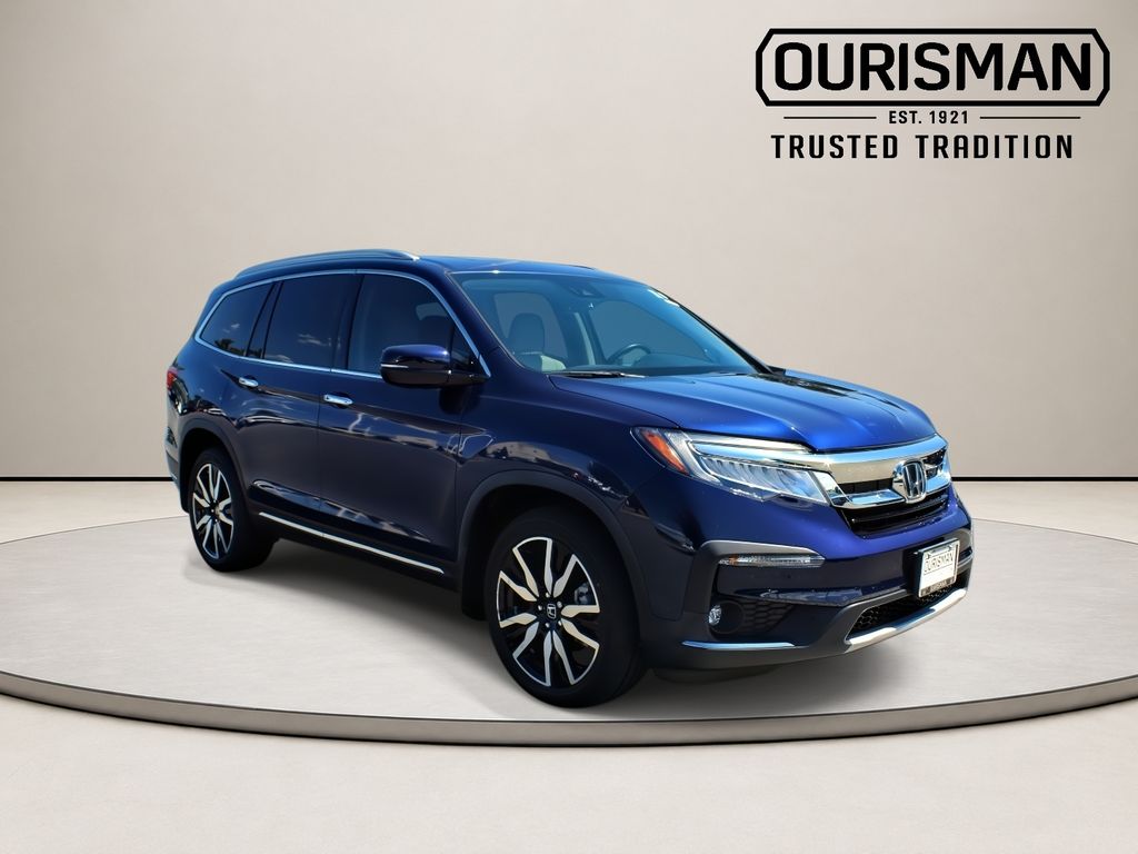 Blue 2022 Honda Pilot Elite AWD SUV / Crossover All-Wheel Drive 9-Speed Automatic
