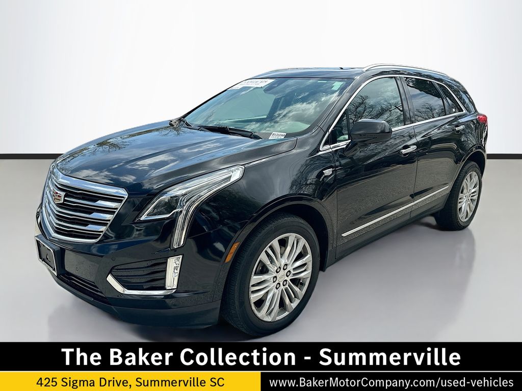Stellar Black Metallic 2017 Cadillac XT5 Premium Luxury AWD SUV / Crossover Four-Wheel Drive 8-Speed Automatic