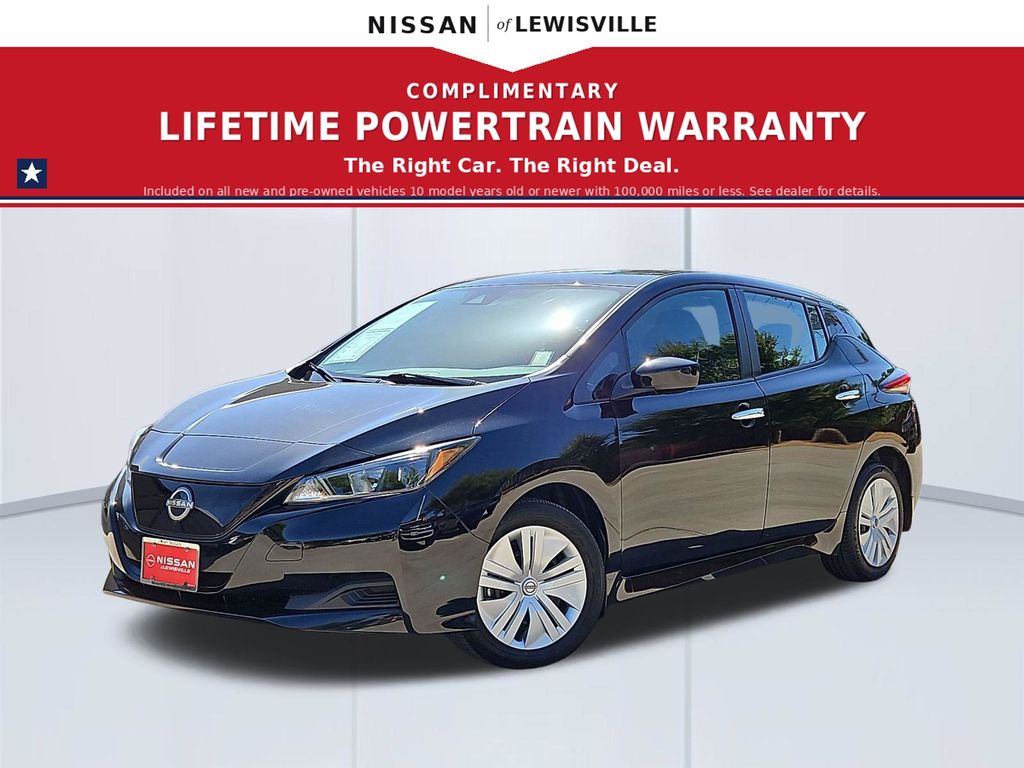 Super Black 2025 Nissan LEAF Hatchback Front-Wheel Drive Automatic