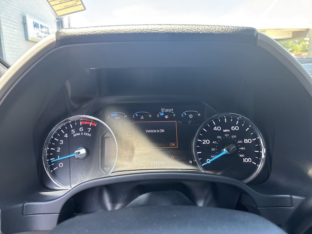 Used 2021 White Metallic Ford Lariat image 10