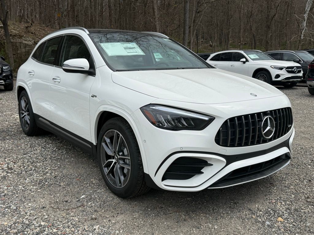 Polar White 2026 Mercedes-Benz GLA AMG 35 4MATIC SUV / Crossover All-Wheel Drive 8-Speed Automatic