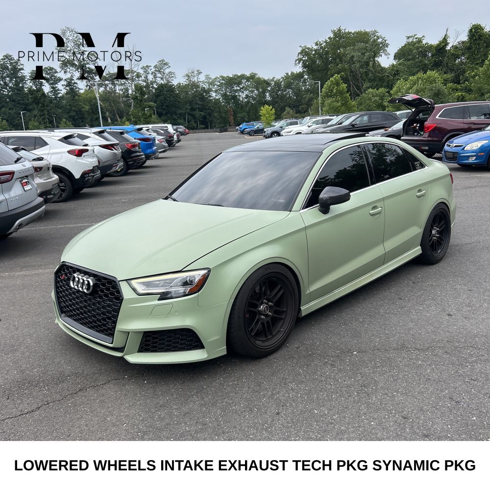 Black Metallic 2017 Audi S3 Sedan All-Wheel Drive 6-Speed Dual Clutch