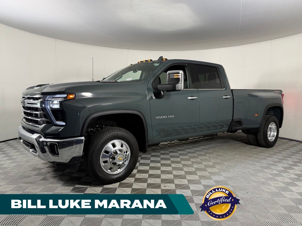 Cypress Gray 2026 Chevrolet Silverado 3500HD Pickup Truck Four-Wheel Drive Automatic