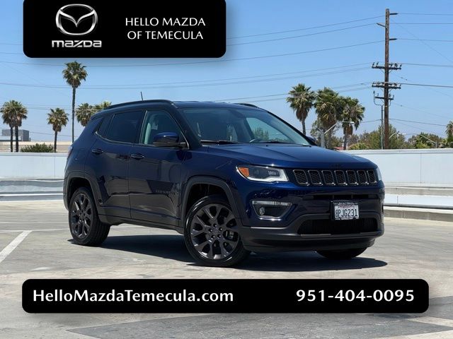 Jazz Blue Pearlcoat 2019 Jeep Compass High Altitude 4WD SUV / Crossover Four-Wheel Drive 9-Speed Automatic