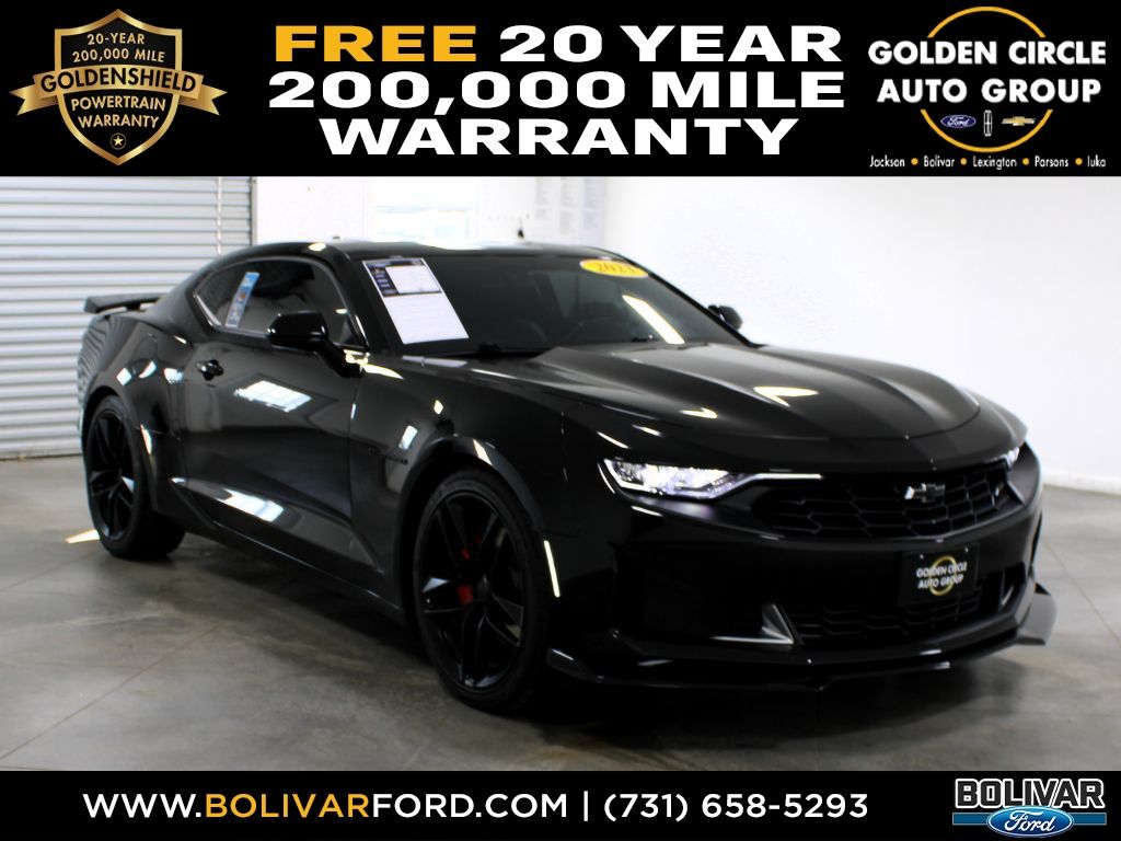 Black 2023 Chevrolet Camaro Coupe Rear-Wheel Drive Automatic