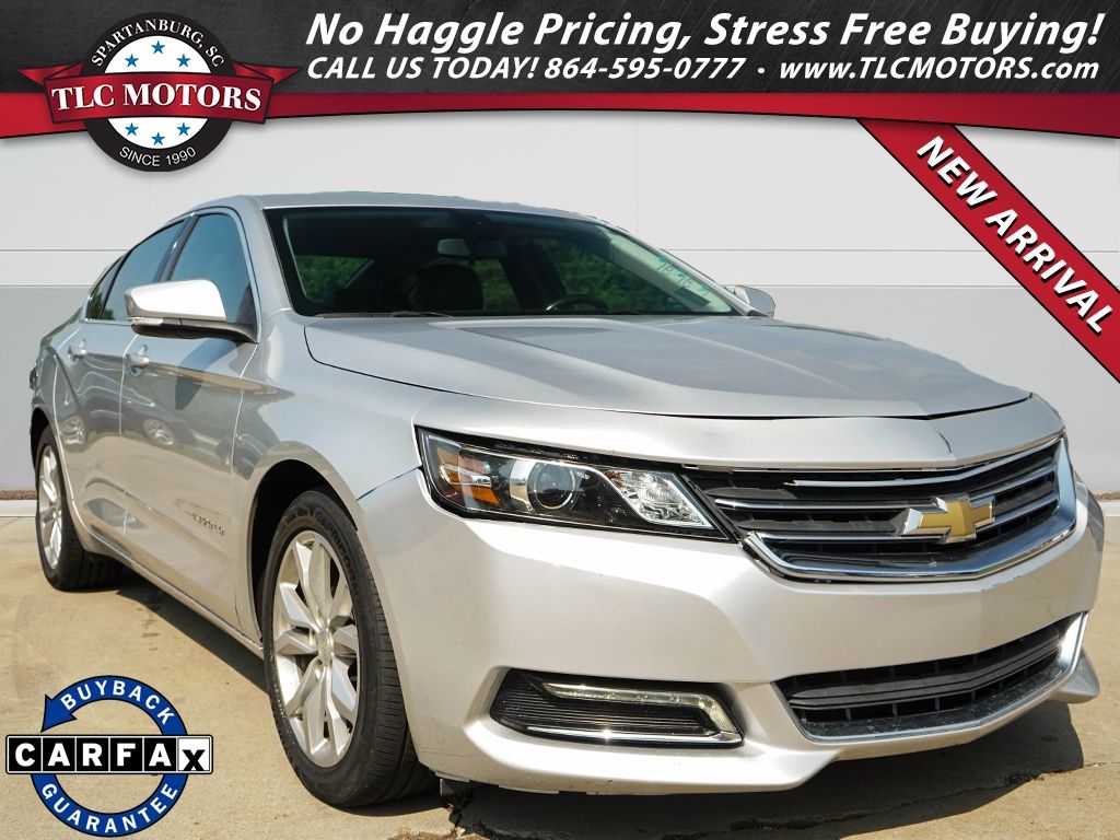 Silver Ice Metallic 2020 Chevrolet Impala Sedan Front-Wheel Drive 6-Speed Automatic Overdrive