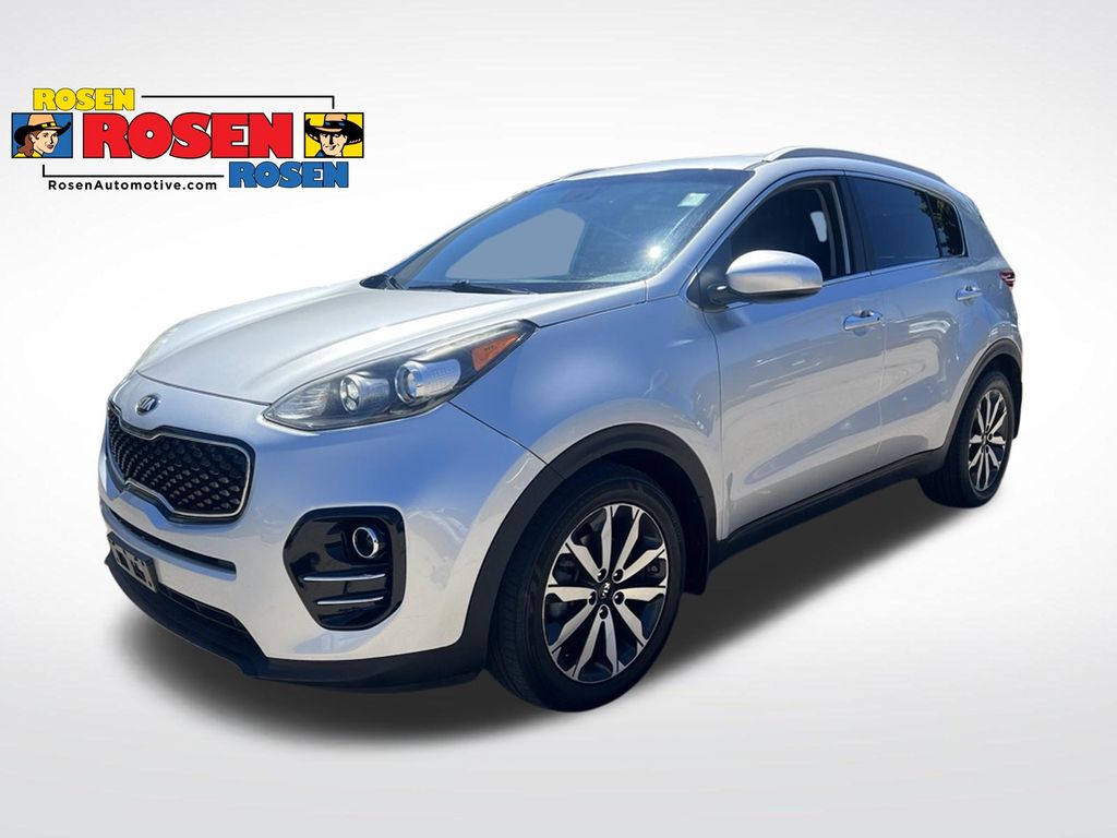 Sparkling Silver 2017 Kia Sportage SUV / Crossover Front-Wheel Drive 6-Speed Automatic