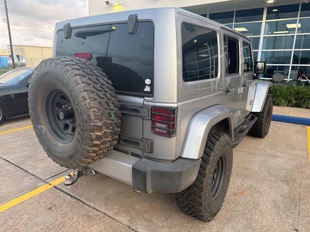 2013 Jeep Wrangler Unlimited Sahara Silver at Toyota of Victoria