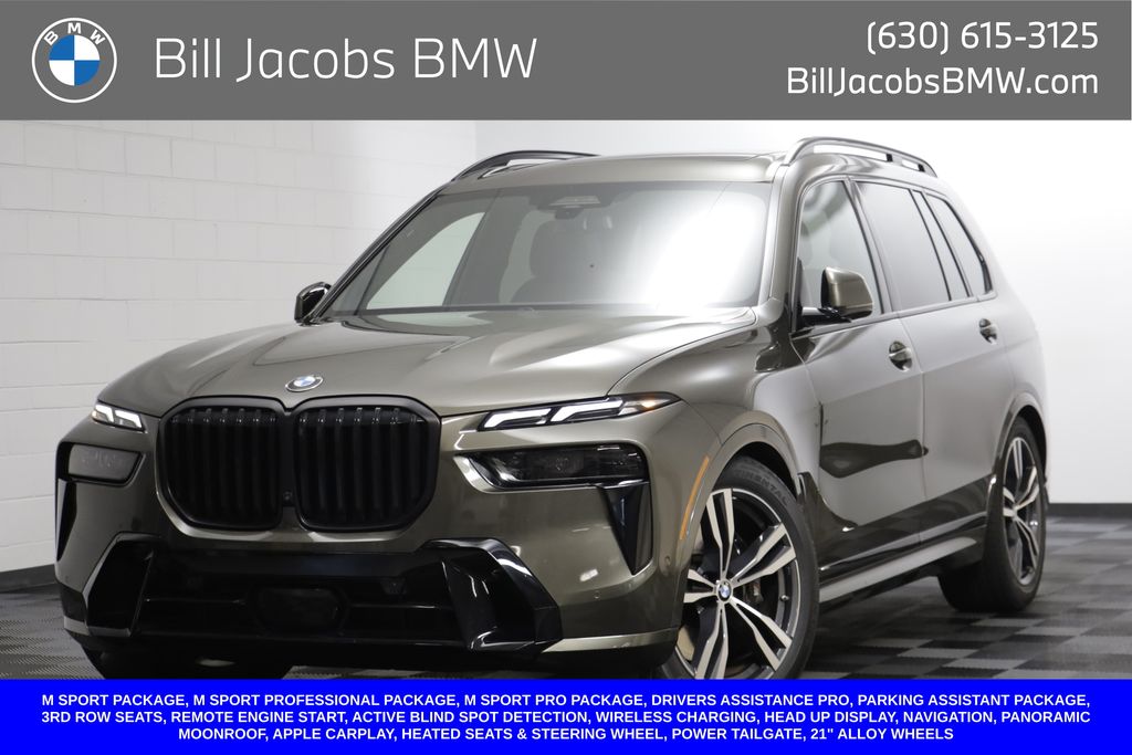 Manhattan Green Metallic 2024 BMW X7 SUV / Crossover All-Wheel Drive Automatic