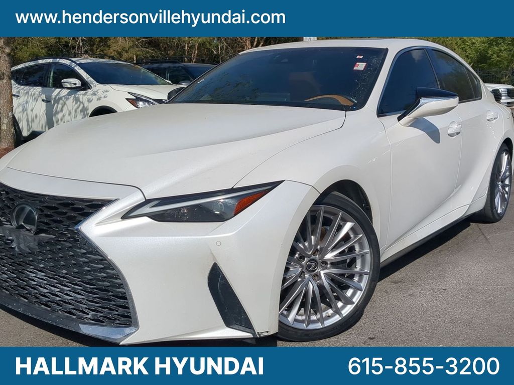 Ultra White 2022 Lexus IS 300 RWD Sedan Rear-Wheel Drive 8-Speed Automatic