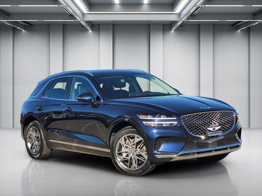 Blue 2023 Genesis GV70 2.5T AWD SUV / Crossover All-Wheel Drive 8-Speed Automatic