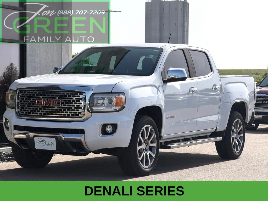 Summit White 2018 GMC Canyon Pickup Truck Four-Wheel Drive 8-Speed Automatic