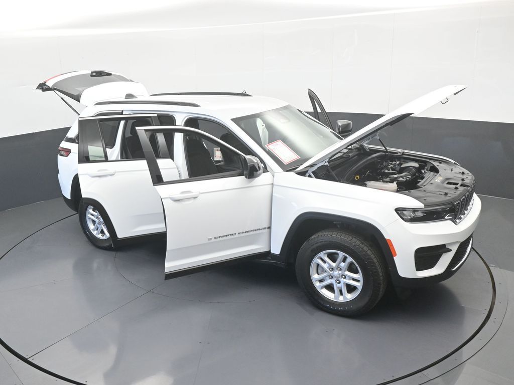 Used 2025 Bright White Clearcoat Jeep Laredo image 42