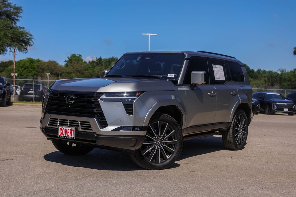 Silver 2025 Lexus GX 550 Luxury+ AWD SUV / Crossover All-Wheel Drive Automatic