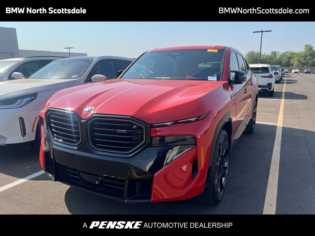 Red Metallic 2023 BMW XM SUV / Crossover All-Wheel Drive 8-Speed Automatic