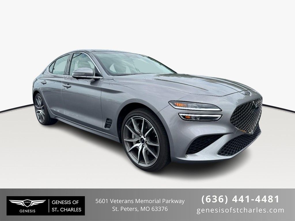 Savile Silver 2026 Genesis G70 Sedan All-Wheel Drive 8-Speed Automatic