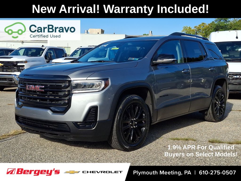 Sterling Metallic 2023 GMC Acadia SUV / Crossover Four-Wheel Drive 9-Speed Automatic