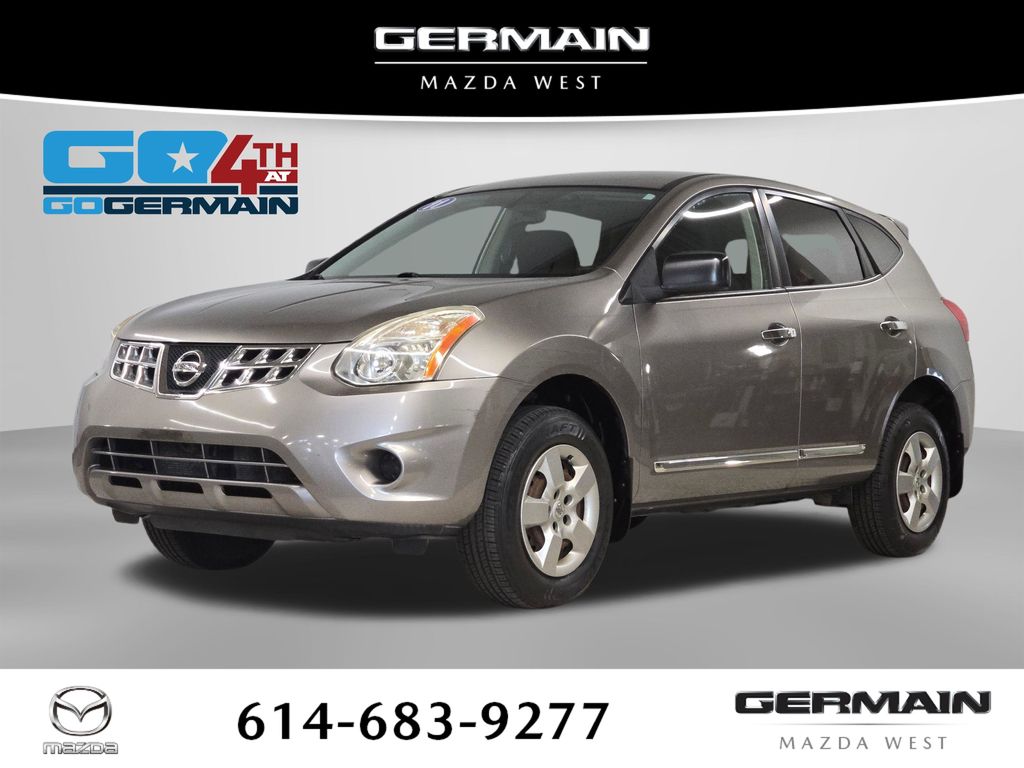 Gray (Platinum Graphite) 2011 Nissan Rogue SUV / Crossover All-Wheel Drive Continuously Variable Transmission