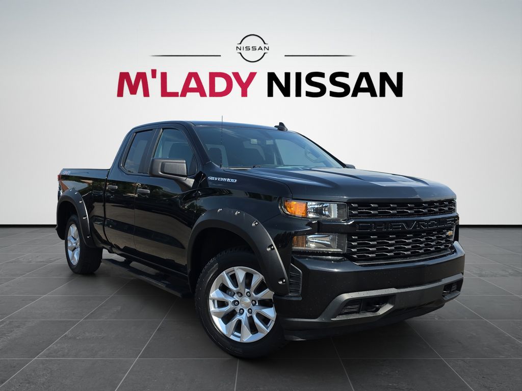 Black 2021 Chevrolet Silverado 1500 Pickup Truck Four-Wheel Drive 8-Speed Automatic