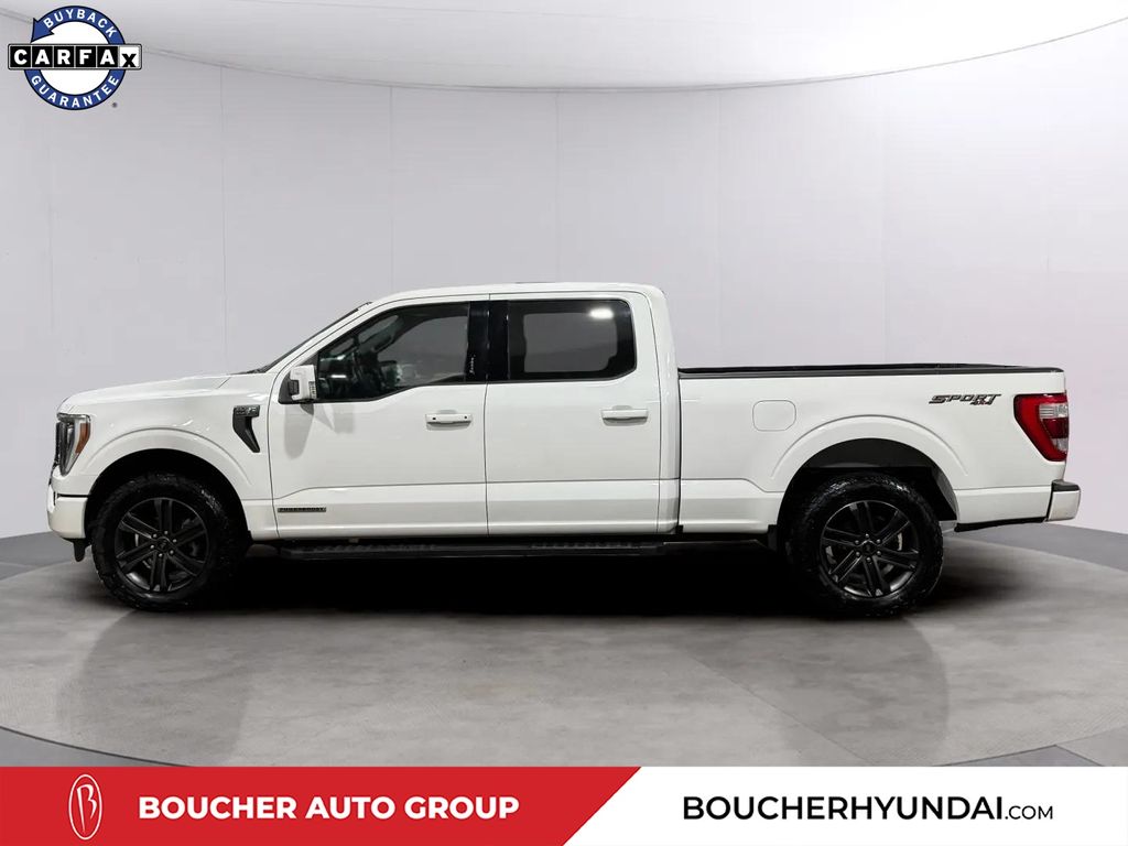 Used 2021 Oxford White Ford Lariat image 6