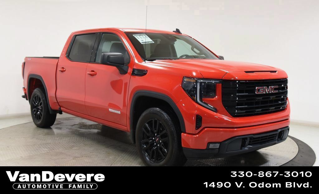 Cardinal Red 2023 GMC Sierra 1500 Pickup Truck Four-Wheel Drive 8-Speed Automatic