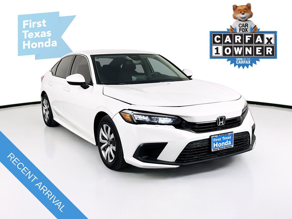Used Car 2022 Honda Civic  Lx For Sale Under $25,000 In Austin, Texas