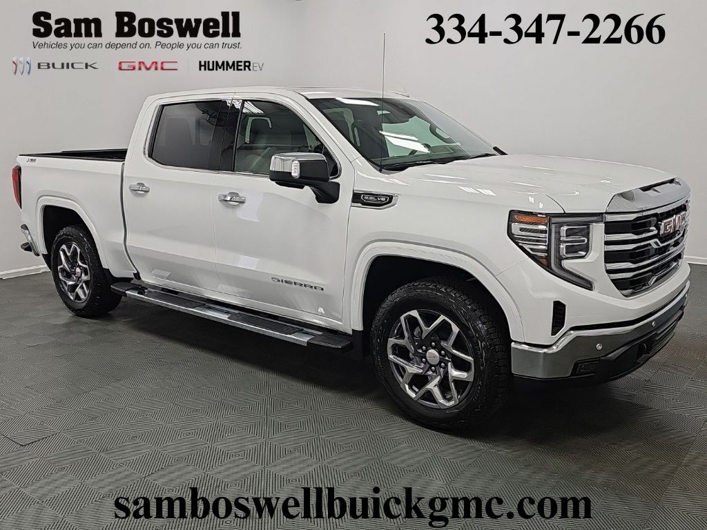 Summit White 2026 GMC Sierra 1500 Pickup Truck Four-Wheel Drive Automatic