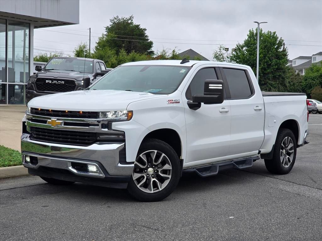 Summit White 2020 Chevrolet Silverado 1500 Pickup Truck Four-Wheel Drive Automatic