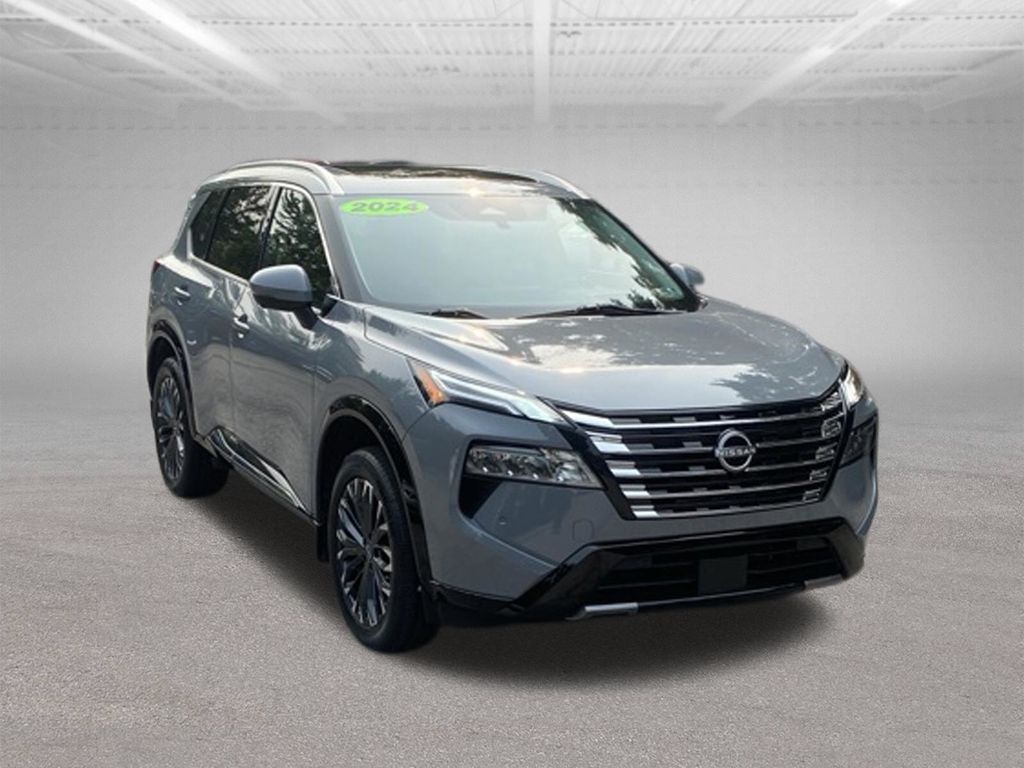 2024 Nissan Rogue Platinum Gray at Bob Ruth Ford