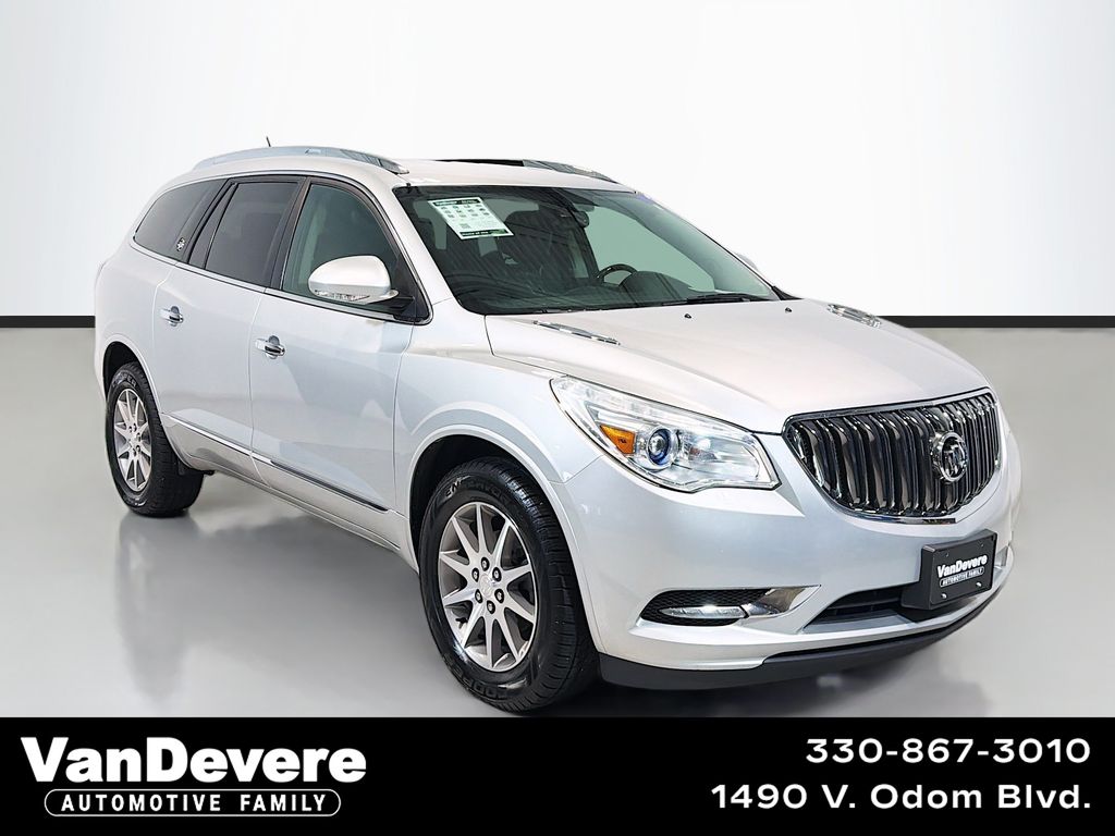 Quicksilver Metallic 2017 Buick Enclave SUV / Crossover Front-Wheel Drive 6-Speed Automatic Overdrive