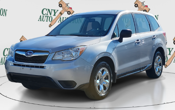 Ice Silver Metallic 2016 Subaru Forester SUV / Crossover All-Wheel Drive 6-Speed Manual