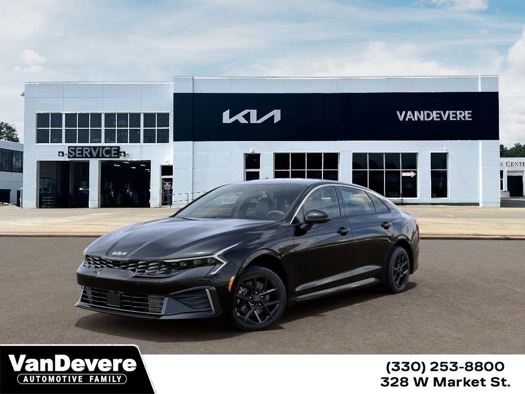 Aurora Black Pearl 2026 Kia K5 Sedan Front-Wheel Drive 8-Speed Automatic